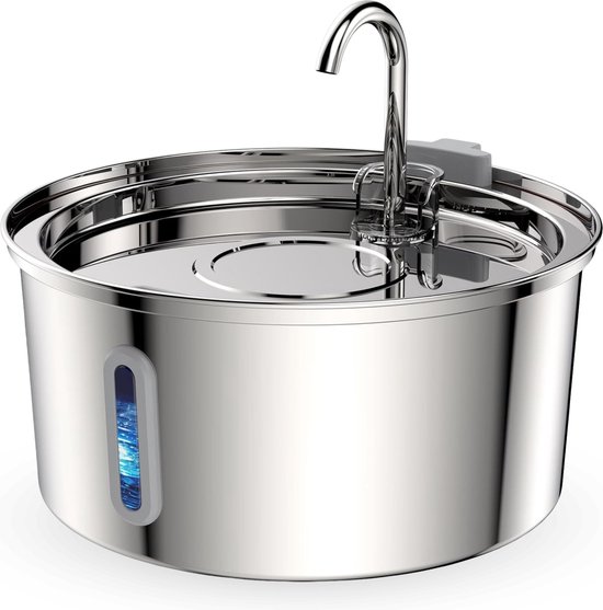 Drinkfontein kat rvs