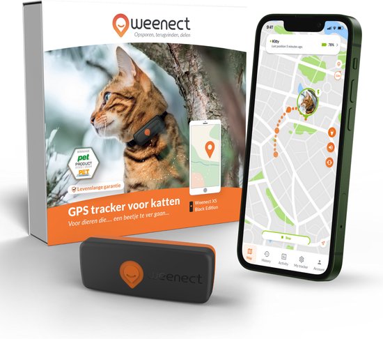 Weenect GPS tracker kat