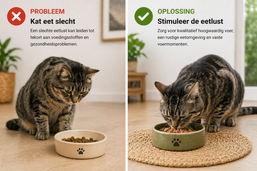 kat eet niet genoeg