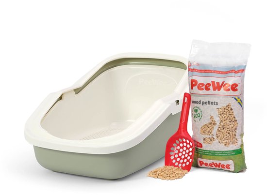 Peewee kattenbak systeem startpakket