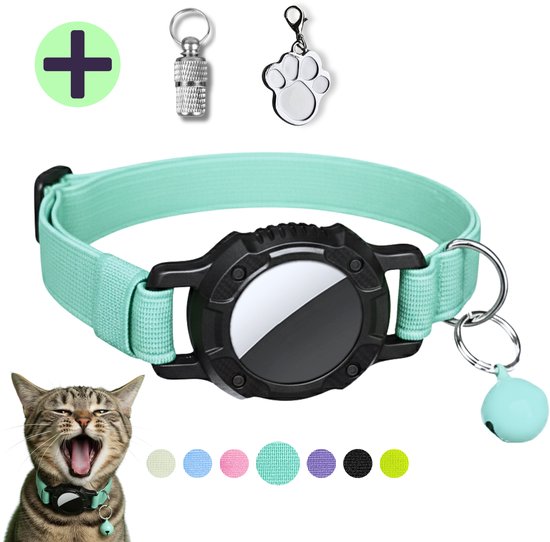 WHISKERZ veilige kattenhalsband met tag