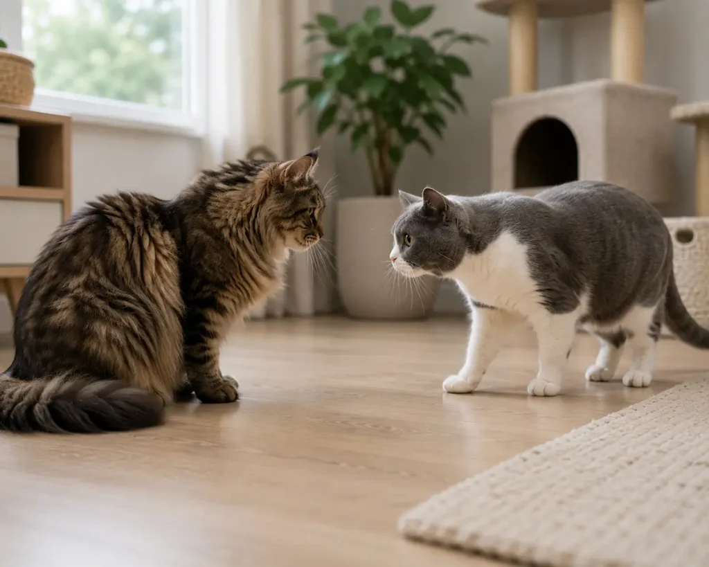 Twee katten introduceren tips