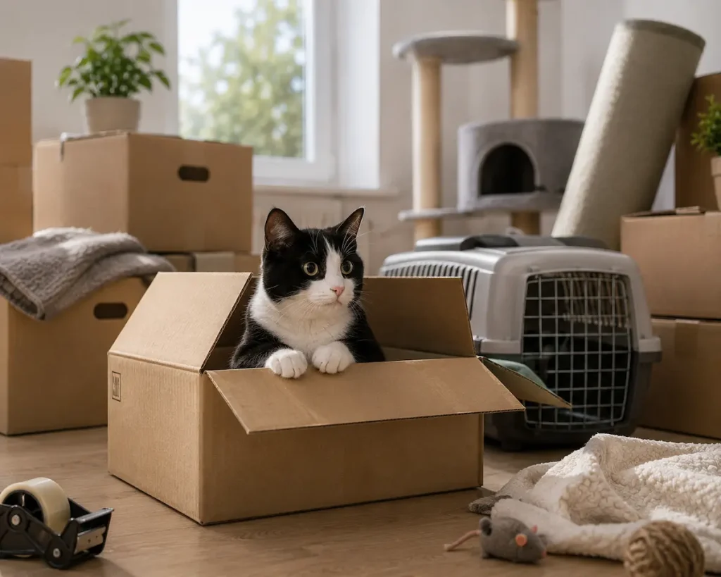 Verhuizen met je kat tips en oplossingen